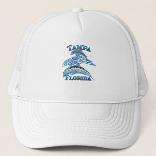 Casquette Tampa Floride Dauphins tribaux de vacances