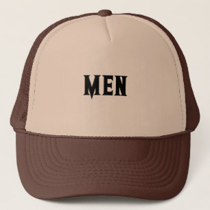 Casquette Tan et Brown Homme Texte Cool et Super