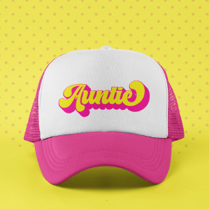 Casquette Tante rétro colorée