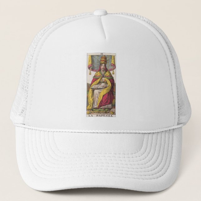 Casquette Tarot Vintage haute prêtesse (Devant)