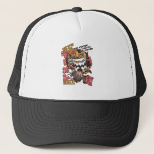 Casquette Tasse de monstre de nouilles Ramen attrapant une f