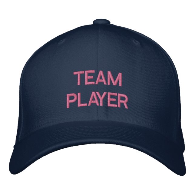 casquette "TEAM PLAYER" (Devant)