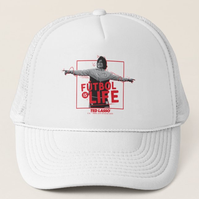 Casquette Ted Lasso | Dani Rojas Fútbol is Life (Devant)