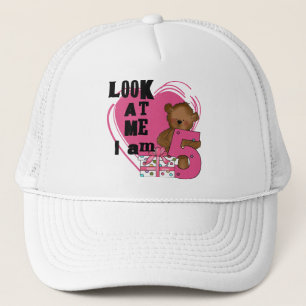 Casquette Teddy Bear I'm 5 Anniversaire T-shirts et cadeaux