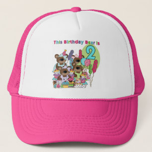 Casquette Teddy Bear Party 2nd Birthday T-shirts et cadeaux