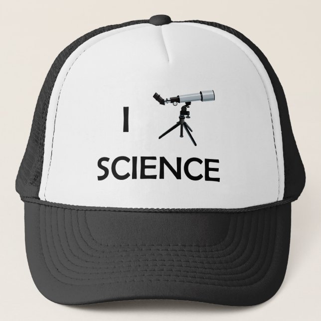 Casquette Télescope de la Science d'amour (Devant)