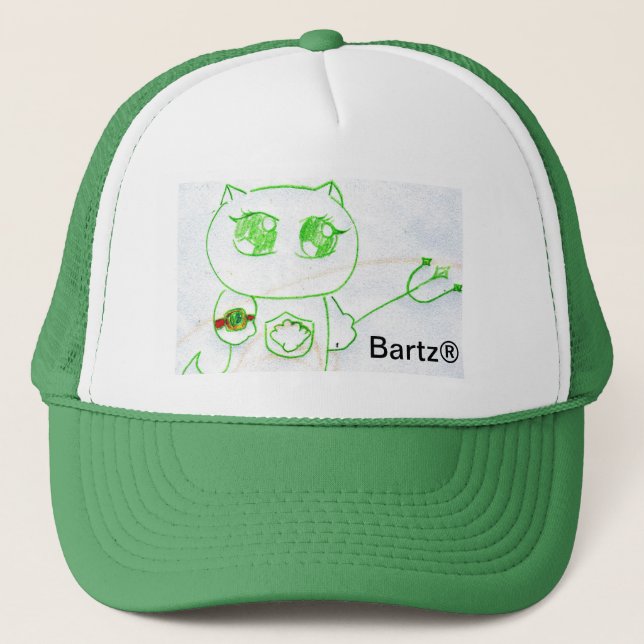 Casquette Tem Dro Kitty avec sa montre rapide de Louis (Devant)
