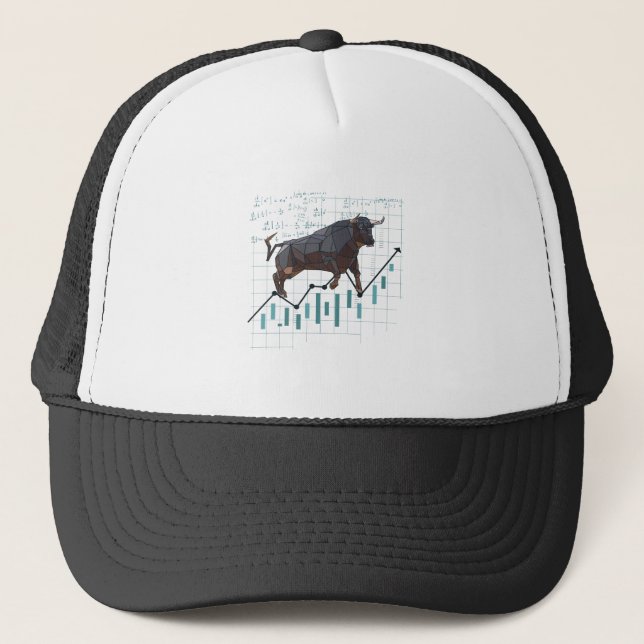 Casquette Tendance haussière du marché Stock (Devant)