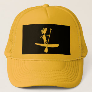 Casquette Tenez la conception de silhouette de palette