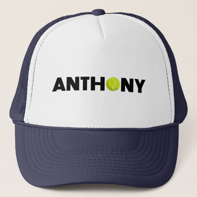 Casquette Tennis d'Anthony (Devant)