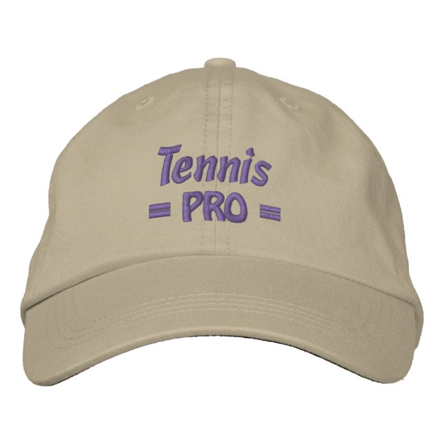 Casquette Tennis PRO (Devant)