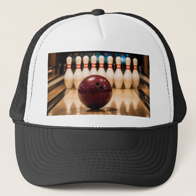 Casquette Tenpin Bowling Strike. (Devant)