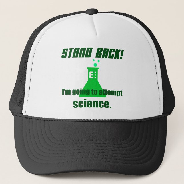 Casquette Tentative de science (Devant)