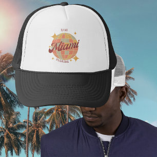 Casquette Tenue du Miami Florida Retro Vintage Party