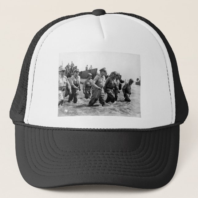 Casquette Terres de Douglas MacArthur à l'île philippine de (Devant)
