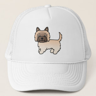 Casquette Terrier Cairn Wheaten Chien de Dessin Animé Mignon