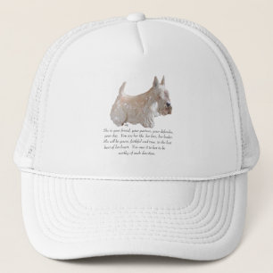 Casquette Terrier écossais roux femelle - Chien