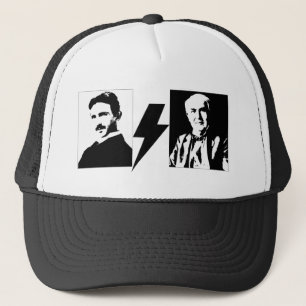 Casquette Tesla et Edison - le AC/DC original.