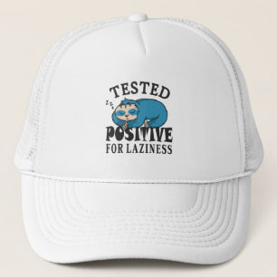 Casquette Testé positif pour la paresse Sloth