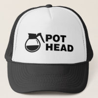 Tête de pot de café - dessin simple