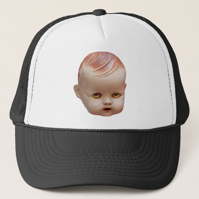 Casquette Tête de poupée déplaisante (Devant)