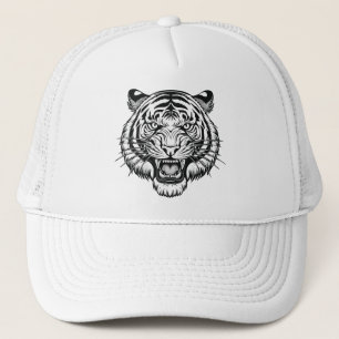 Casquette tête de tigre