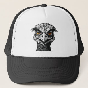 Casquette Tête d'oiseau émeu