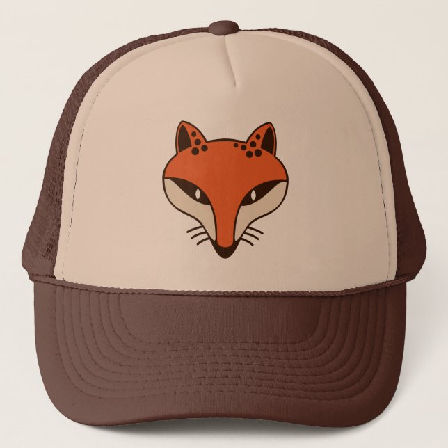 Casquette Tête Fox (Devant)