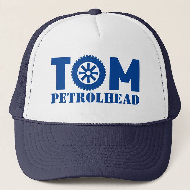 Casquette Tête Tom Petrol (Devant)