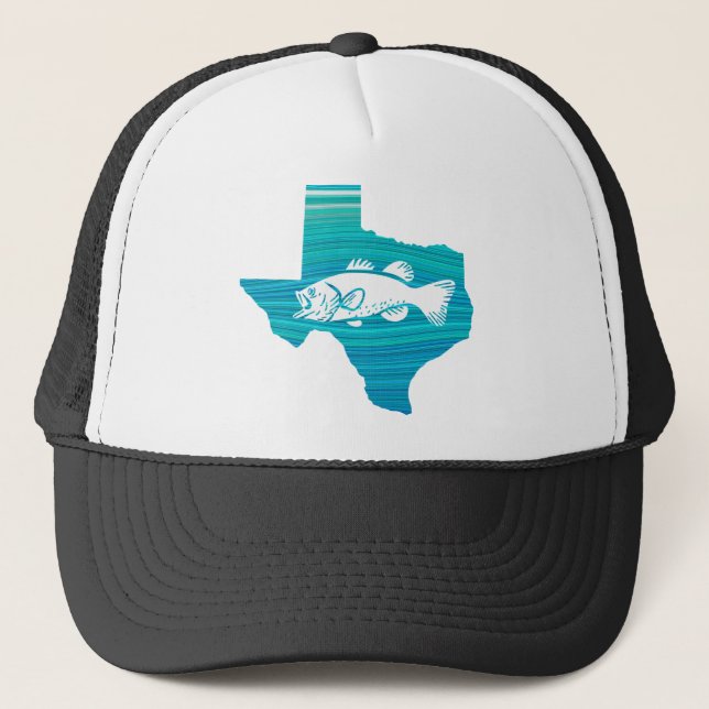 Casquette Texas Wave Fishing (Devant)