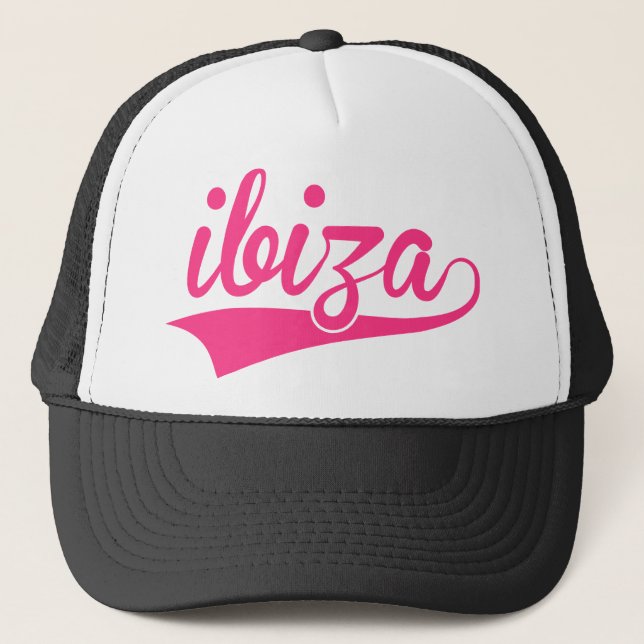 Casquette Texte 2 d'Ibiza (Devant)