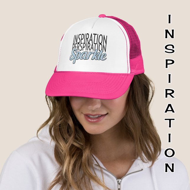Casquette Texte de l'effet de parties scintillant bleu du de (Créateur téléchargé)