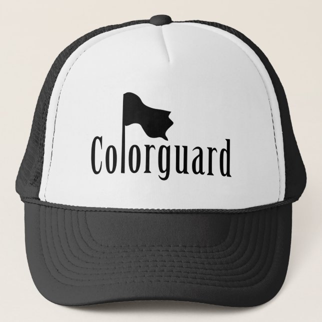 Casquette Texte de l'indicateur de couleur (Devant)