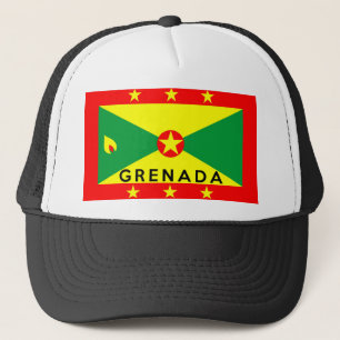 Casquette texte de nom de symbole de drapeau de pays du