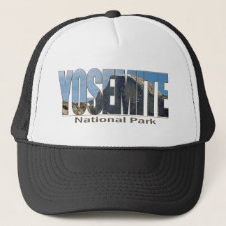 Casquette Texte de parc national de Yosemite avec demi de