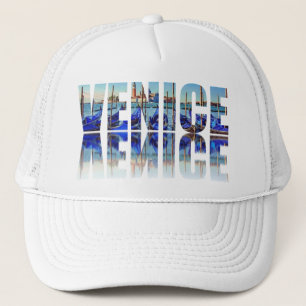 Casquette Texte de Venise avec réflexion