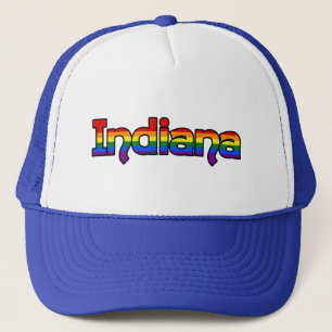 Casquette texte Indiana Rainbow