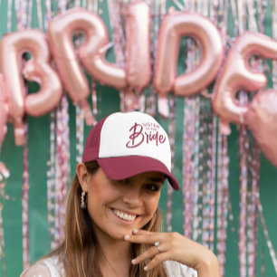 Casquette Texte personnalisé de la mariée