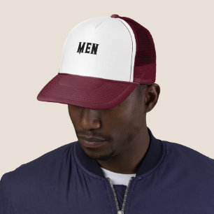 Casquette TEXTE personnalisé pour hommes Garçons beaux homme