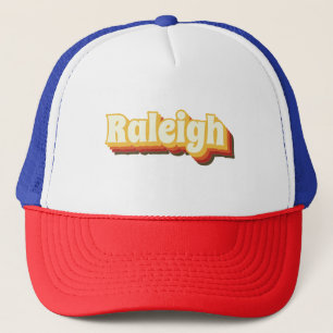 Casquette Texte Vintage Raleigh Retro