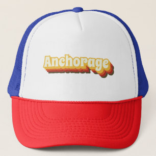Casquette Texte Vintage rétro d'ancrage