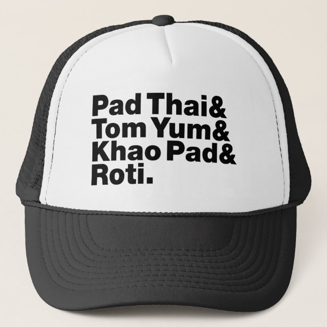 Casquette Thai Street Food (Devant)