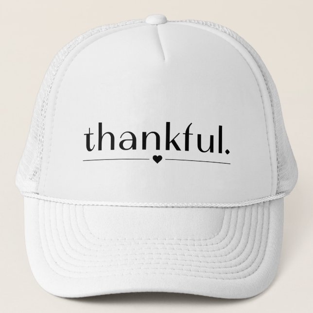 Casquette Thanksgiving Cadeau de camion chapeau Thanksgiving (Devant)