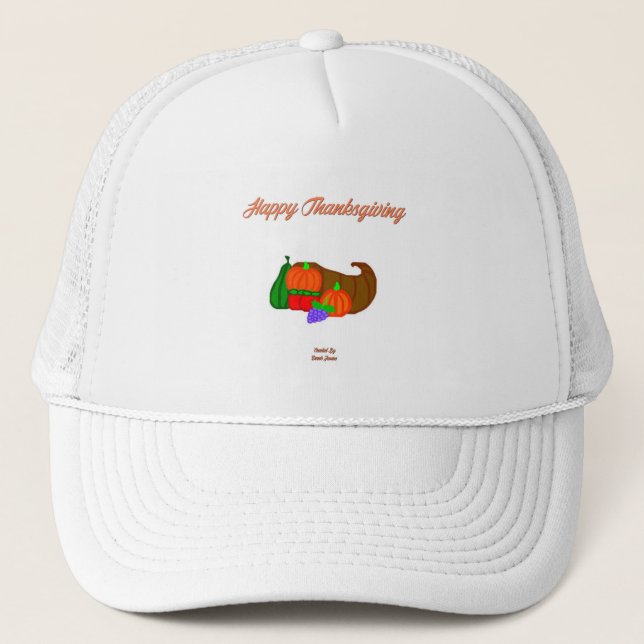 Casquette Thanksgiving Cornucopia Trucopical Hat (Devant)