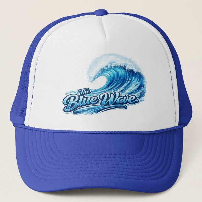 Casquette The blue wave is coming! Vote Democrat, 2026 (Devant)