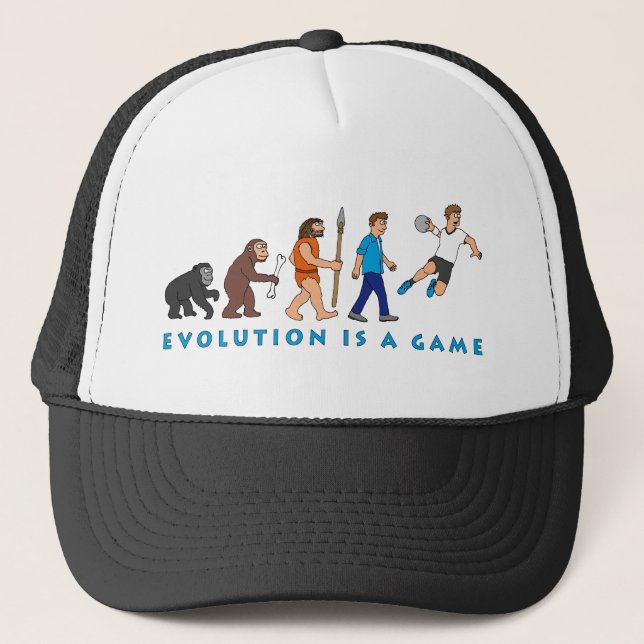 Casquette The Evolution Handball Comic Style (Devant)