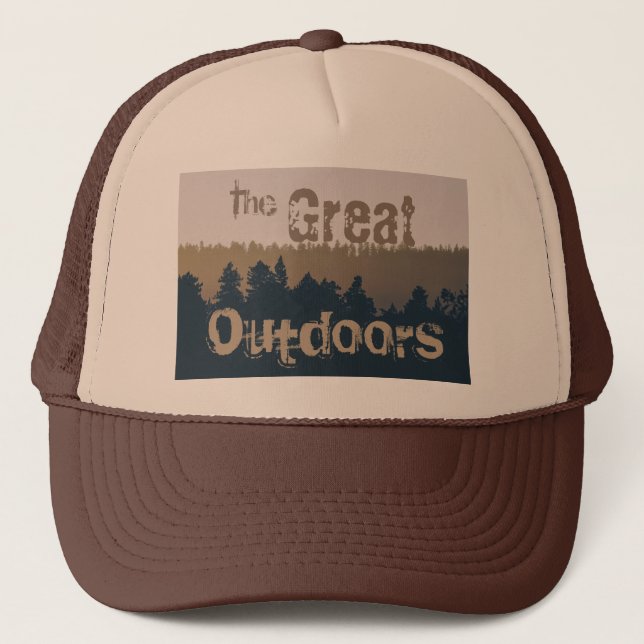 Casquette The Great Indoors Ligne des arbres alpins (Devant)