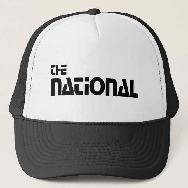Casquette  The National - Habillage promotionnel (1980) (Devant)