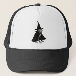Casquette The Witch Frog – Ink Brush Halloween Design on