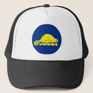 Casquette Thème 01 de drapeau de l'Orégon